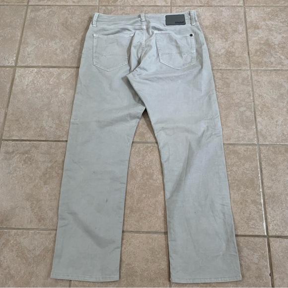 Mavi "Matt"  Relaxed Straight Leg Pants | Light Grey | Size 32/30 - Picture 4 of 16